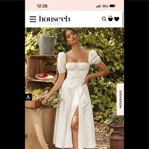 House of CB Tallulah midi floral dress